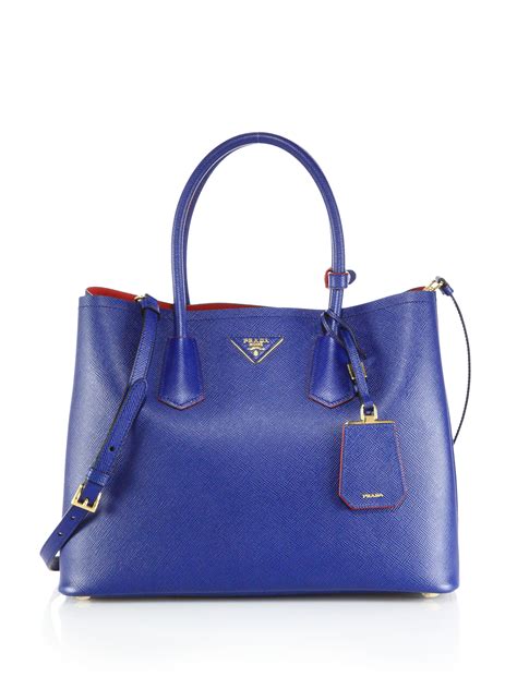 blue prada tote bag|blue Prada bag for sale.